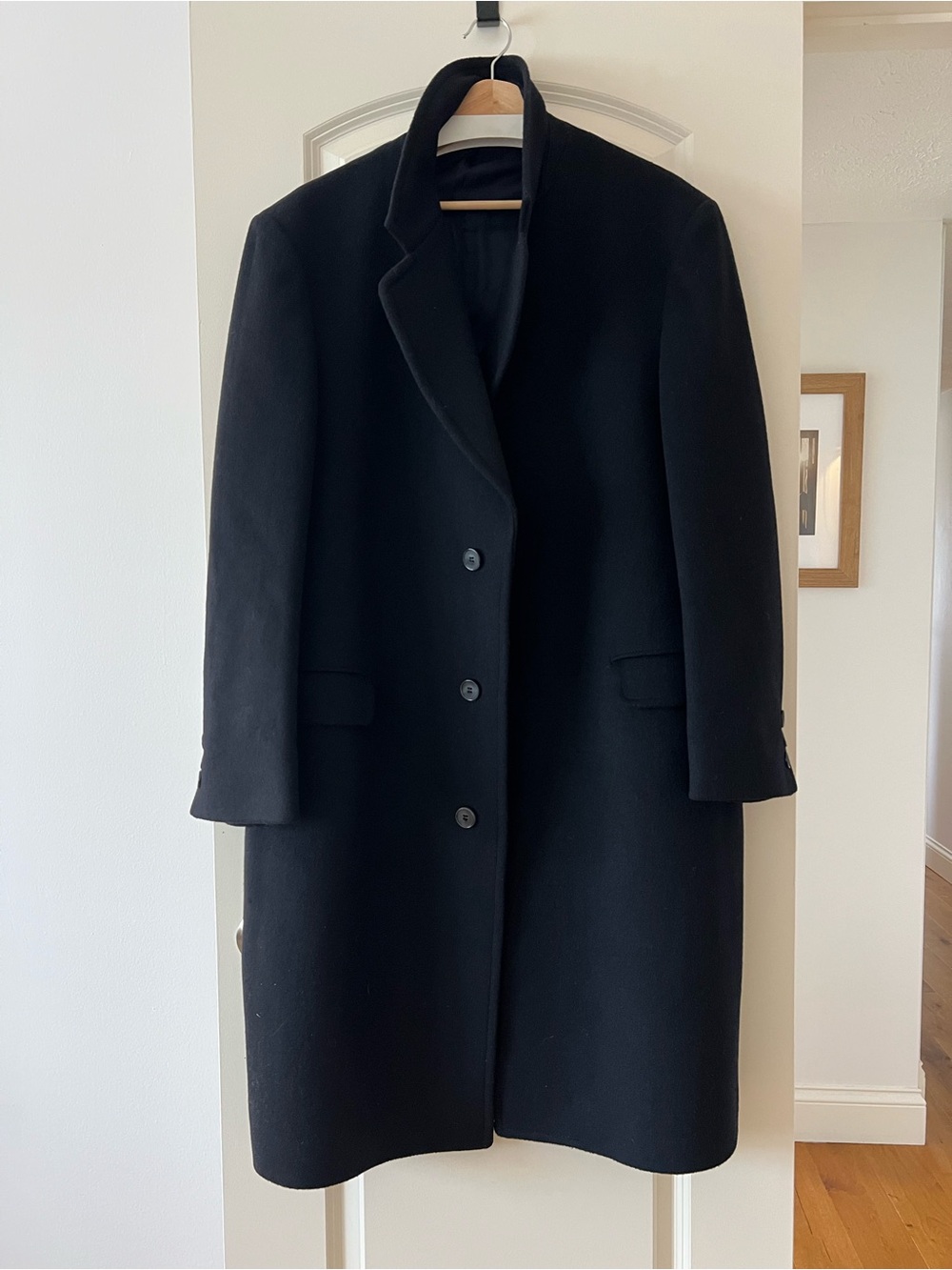 Classic Navy Men’s Topcoat